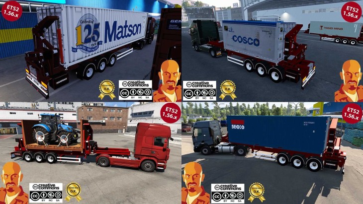 ETS2 - Hammar Boxloader Römorkları (1.54 - 1.56) - modu