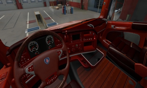 ETS2 - Scania R-T-G Streamline SCS için İç Mekan - modu