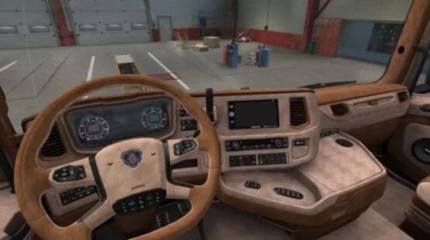 ETS2 - Scania Nextgen Vabis Orijinal İç Mekan (1.21 - 1.49) - modu