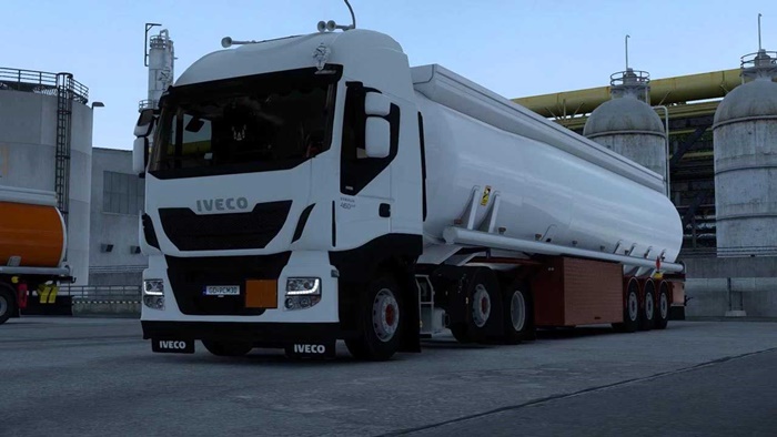 ETS2 - Iveco Stralis Hi-Way İç Mekan İyileştirilmiş (1.54) - modu