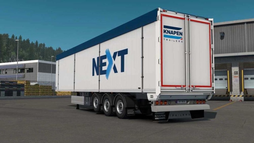 ETS2 - Knapen K100 Römork (1.57) - modu