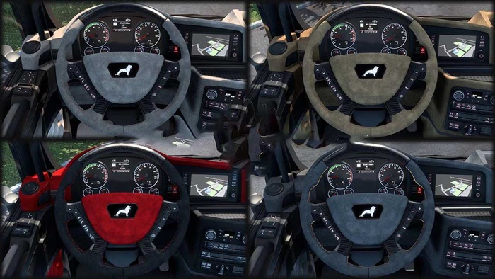 ETS2 - MAN TGX E6 İç Mekan Paketi (1.53. 1.51. 1.52) - modu