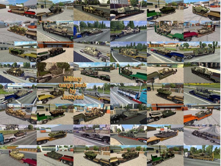 ETS2 - Askeri Kargo Paketi (1.56) - modu