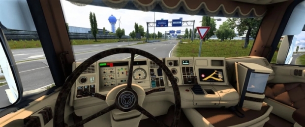 ETS2 - RJL 4 Serisi Krem ve Kahverengi İç Mekan (1.52 - 1.53) - modu