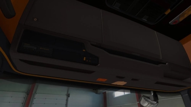 ETS2 - Scania 2016 Siyah-Sarı İç Mekan - modu