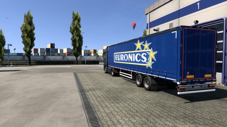 ETS2 - Euronics 1992 Vintage Römork Kaplaması (1.58) - modu
