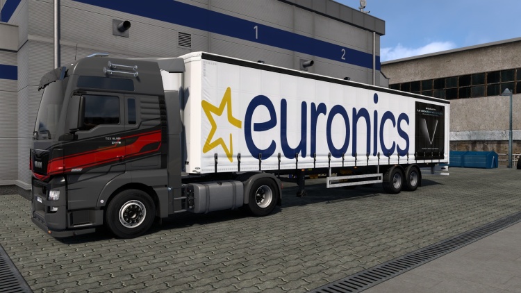 ETS2 - Euronics 2026 Römork Görünümü (1.58) - modu