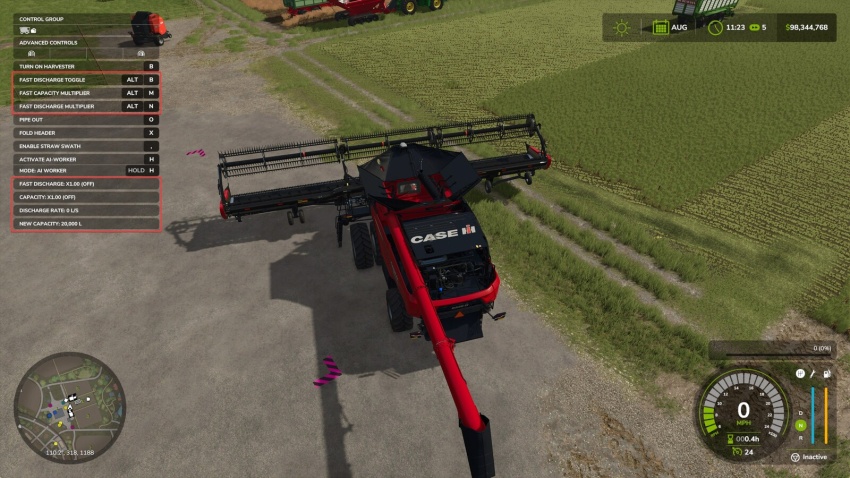 FS25 - Hızlı Şarj ve Kapasite Artışı - modu