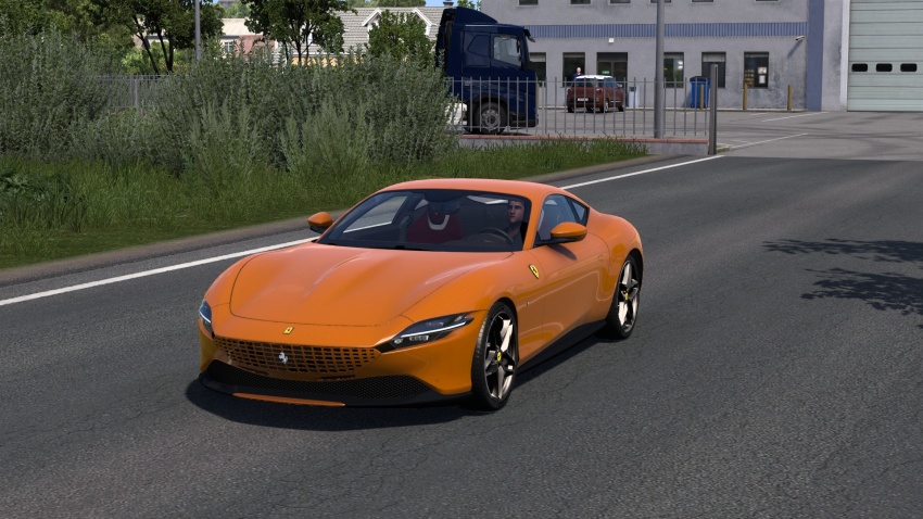 ETS2 - Ferrari Roma Spider 2021 (1.60) - modu