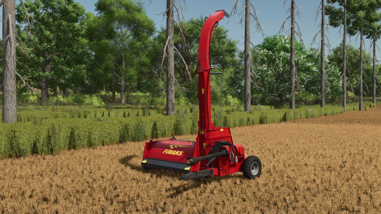 FS25 - Fimaks DC 1500 Saman Silaj Makinesi - modu