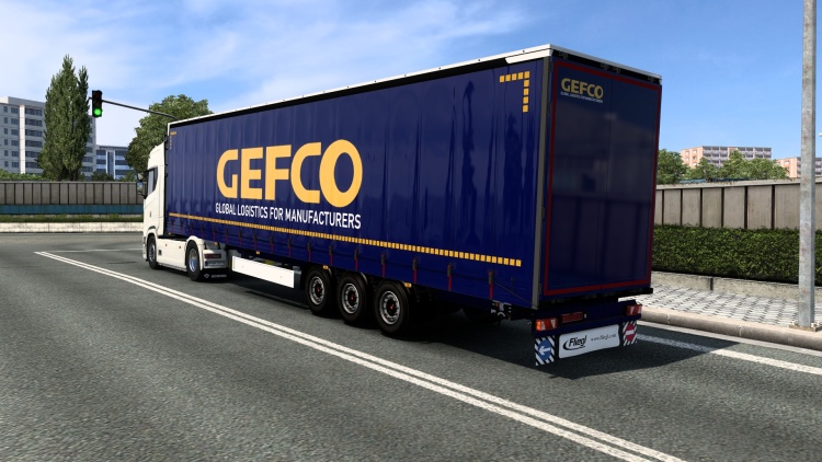 ETS2 - Fliegl SDS 350 Mega Römork (1.58) - modu