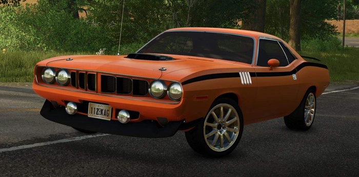 FS25 - 1971 Plymouth Cuda - modu