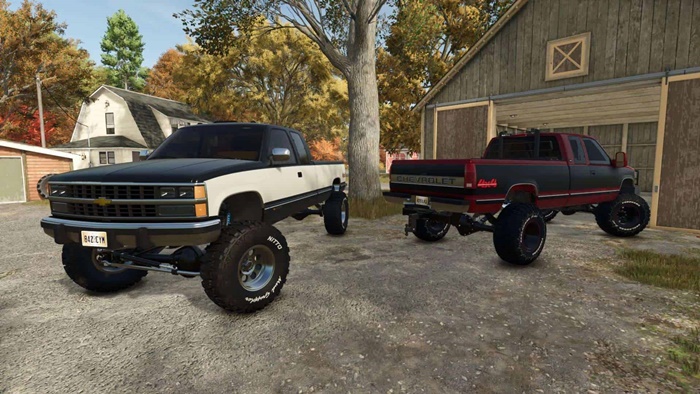 FS25 - 1990 model Chevy K2500 - modu