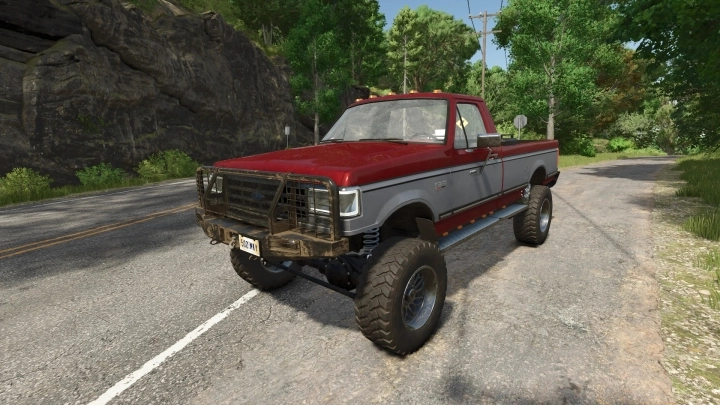 FS25 - 1990 model Ford F250 - modu
