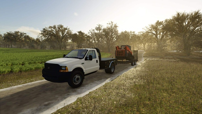 FS25 - 2000 model Ford F-450 - modu