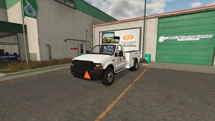 FS25 - 2000 model Ford F-450 - modu