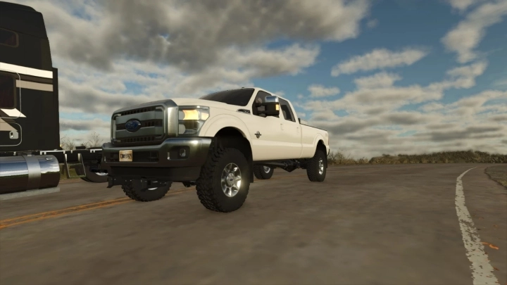FS25 - 2015 model Ford F350 - modu