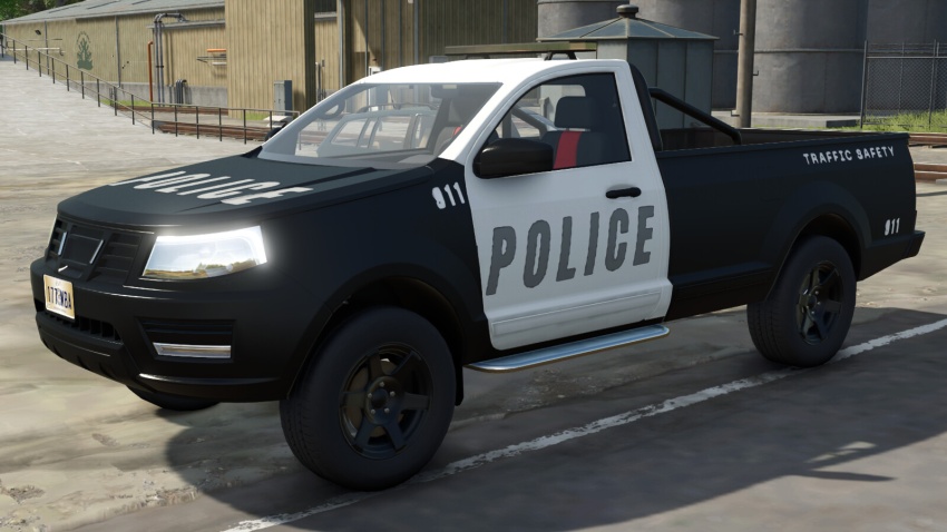 FS25 - 2017 Model Polis Pikapı - modu