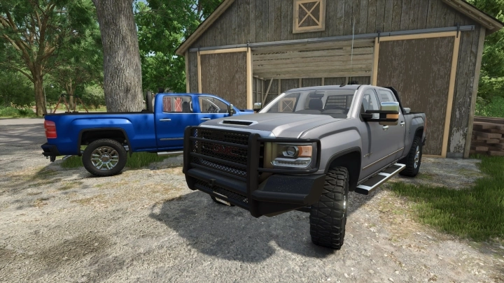 FS25 - 2018 model GMC Sierra 2500 - modu