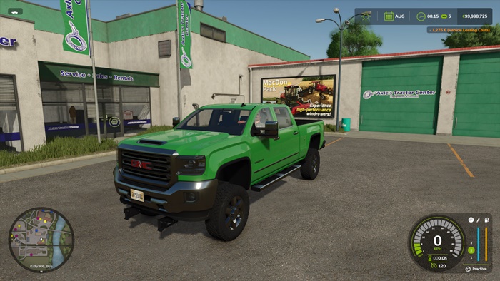 FS25 - 2018 GMC Sierra 2500 SLE Küçük Kaldırma - modu