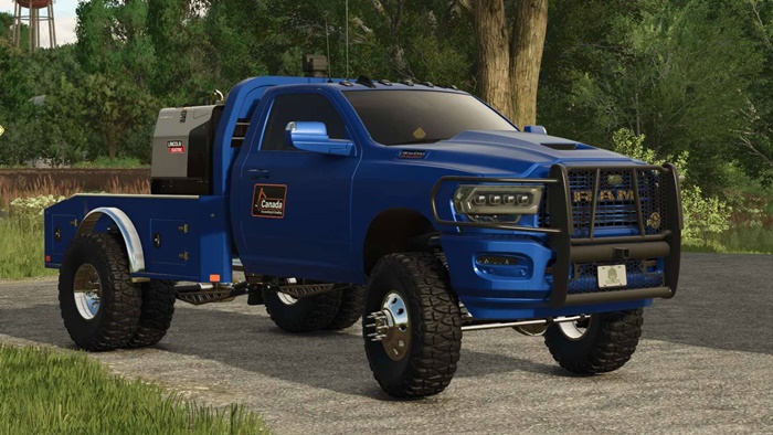 FS25 - 2019 Ram 3500 Düz Kasalı - modu