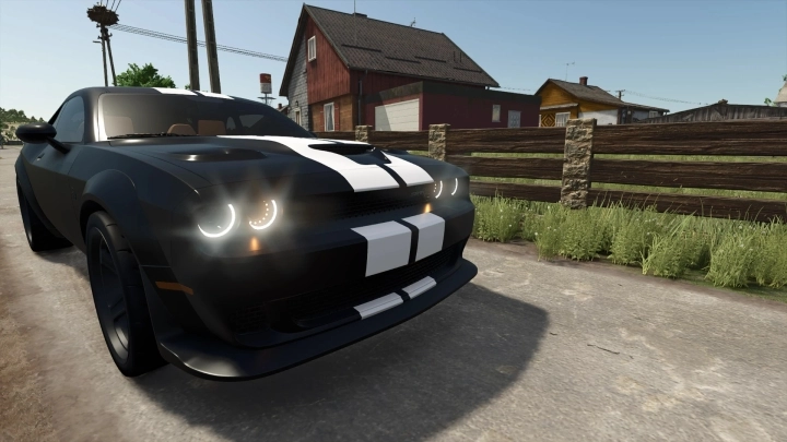 FS25 - 2020 Dodge Challenger Geniş Gövde - modu