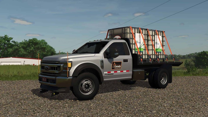 FS25 - 2020 Ford F550 Yakıt ve Yağ - modu