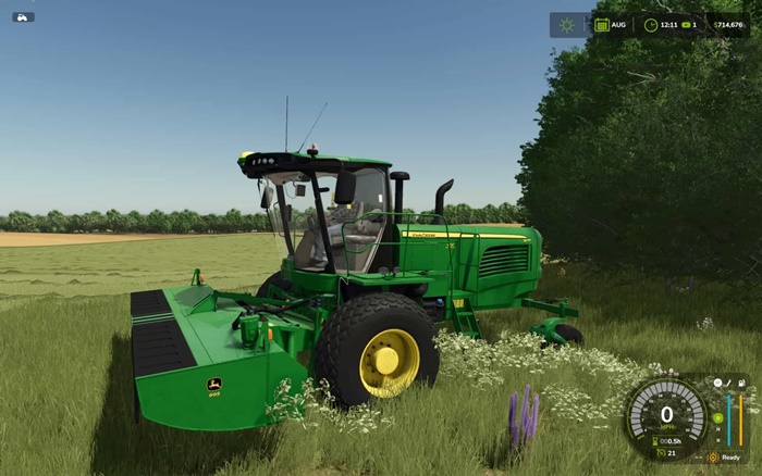 FS25 - 2020 John Deere W235 ve W260 Yığınlayıcı - modu