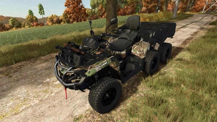 FS25 - 2022 Can-Am Outlander Max 6x6 XU Plus 1000T - modu