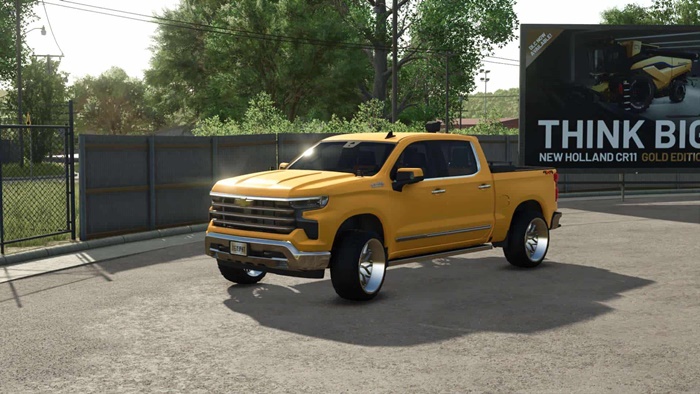 FS25 - 2023 model Chevrolet Silverado 1500 - modu