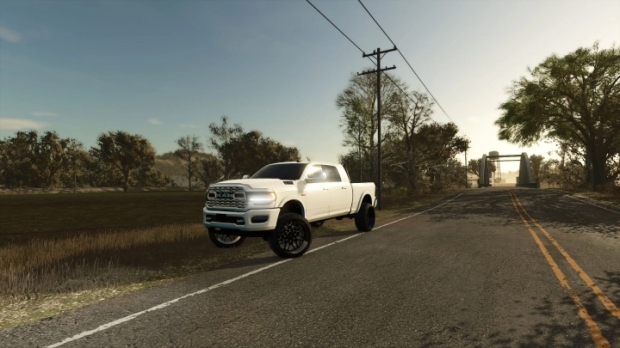FS25 - 2024 Dodge Ram 2500 Mega Cab - modu