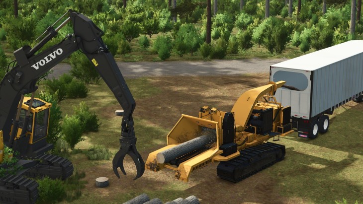 FS25 - 669 Ağaç Öğütücü - modu
