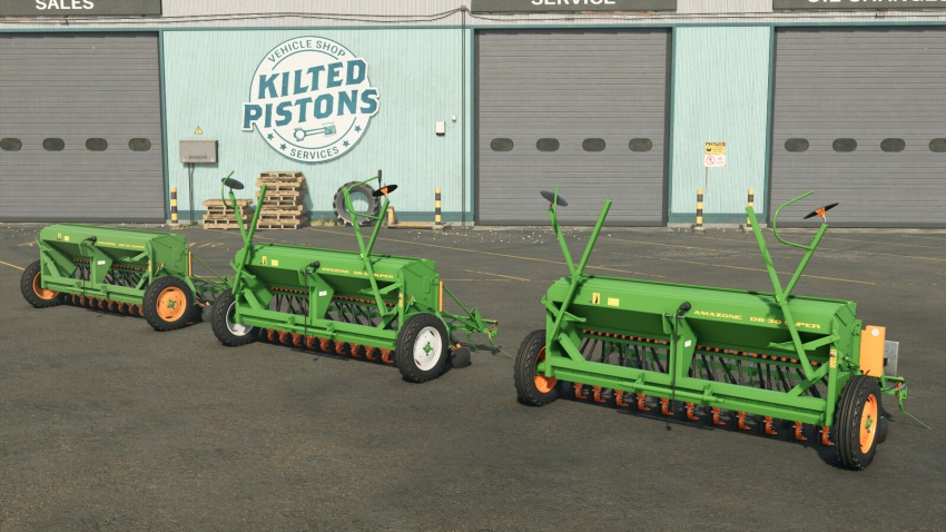 FS25 - Amazone D8-30 - modu