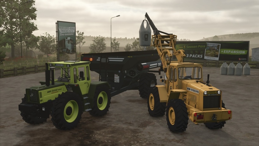 FS25 - Kireç Taşıyan Burgu Vagonu - modu