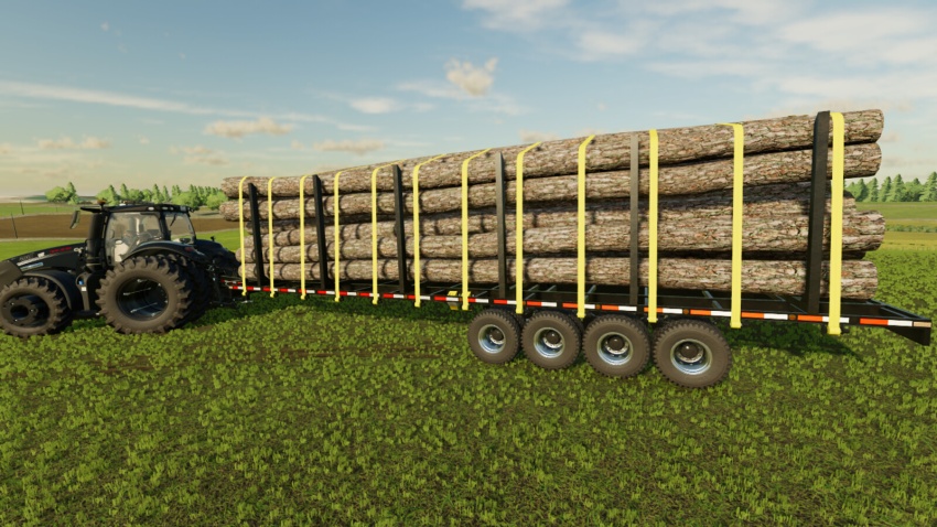 FS25 - Otomatik Yüklemeli Balyalı/Kombine Römork (1.50. 1.80. 1.250) - modu