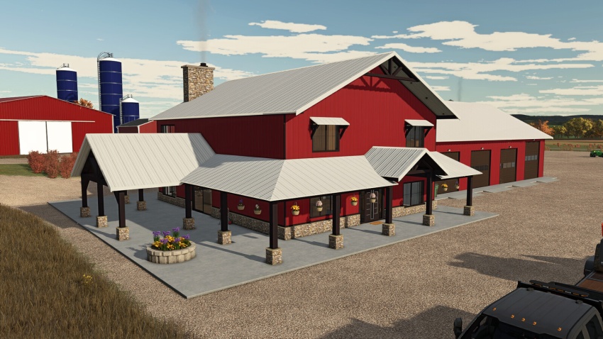 FS25 - BarnDom - modu