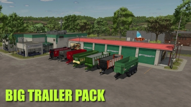 FS25 - Geniş Dorses Paketi - modu