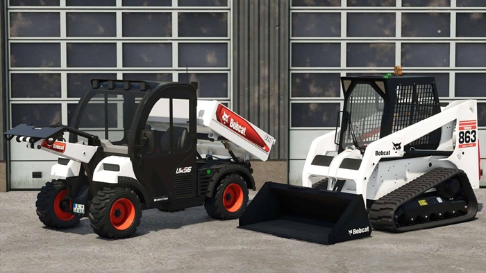 FS25 - Bobcat 963 Turbo ve Toolcat UW 56 - modu