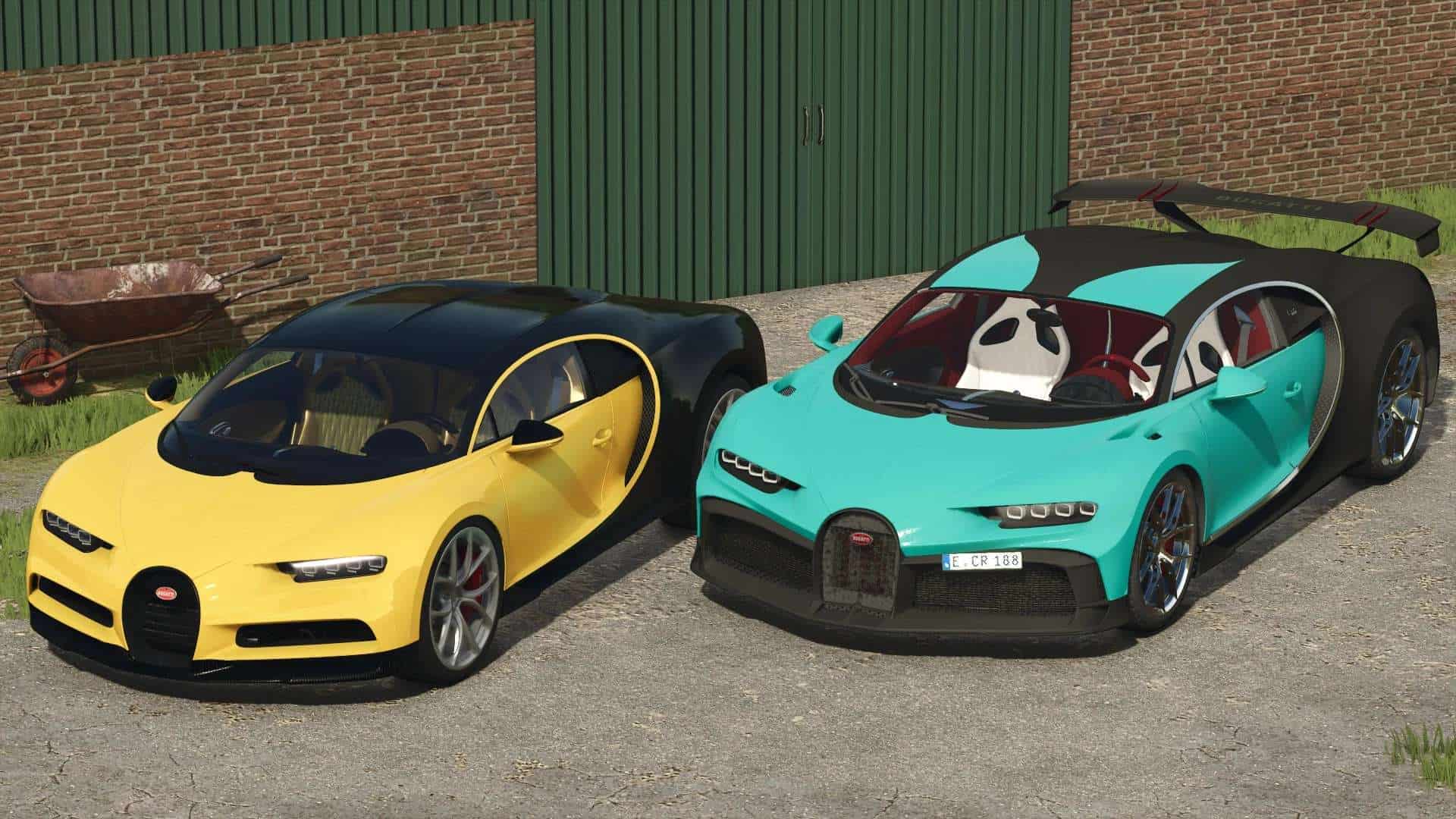 FS25 - Bugatti Chiron Sport ve Pur Sport - modu
