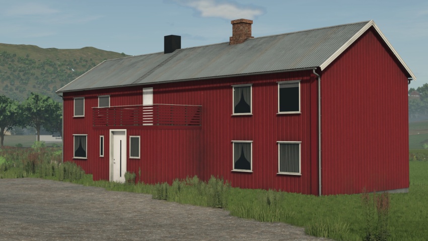 FS25 - Norveç'teki Binalar - modu