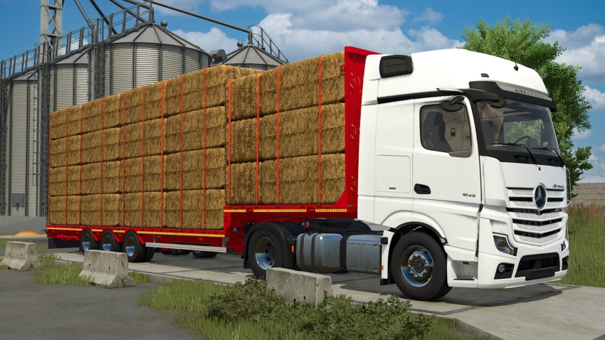 FS25 - Camara Saman Balyası Yarı Römorku kapak gorseli