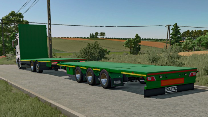 FS25 - Camara Saman Taşıma Römorku - modu