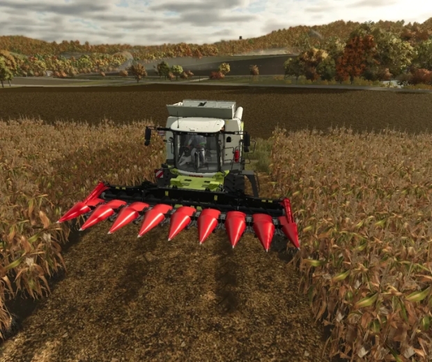 FS25 - Capello Diamant 8 Mısır Biçme Kafası - modu