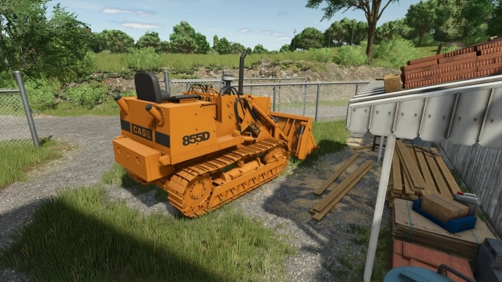 FS25 - Case 855D Paletli Yükleyici - modu