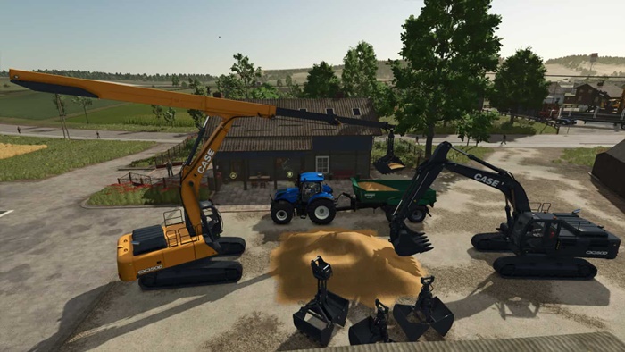 FS25 - Case CX350D - modu