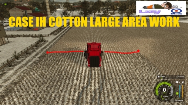 FS25 - Case IH Pamuk Geniş Alan Çalışması - modu