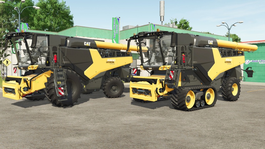 FS25 - CAT Lexion - modu