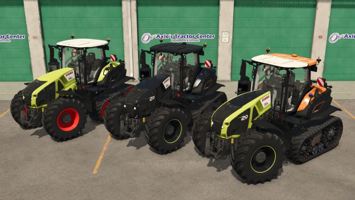 FS25 - Claas Axion 930-960 Terra Trac 20. Yıl - modu