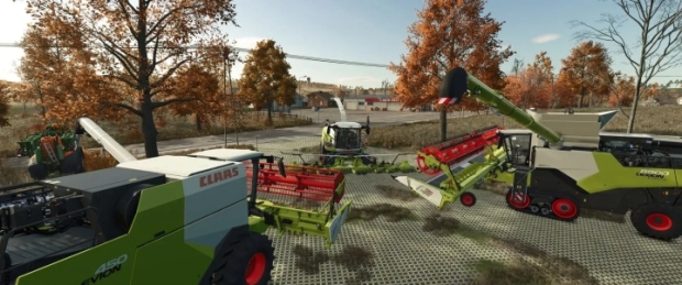FS25 - Claas Biçerdöver Paketi - modu