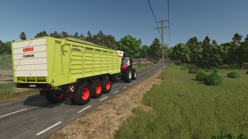 FS25 - Claas Cargos 750/760 - modu